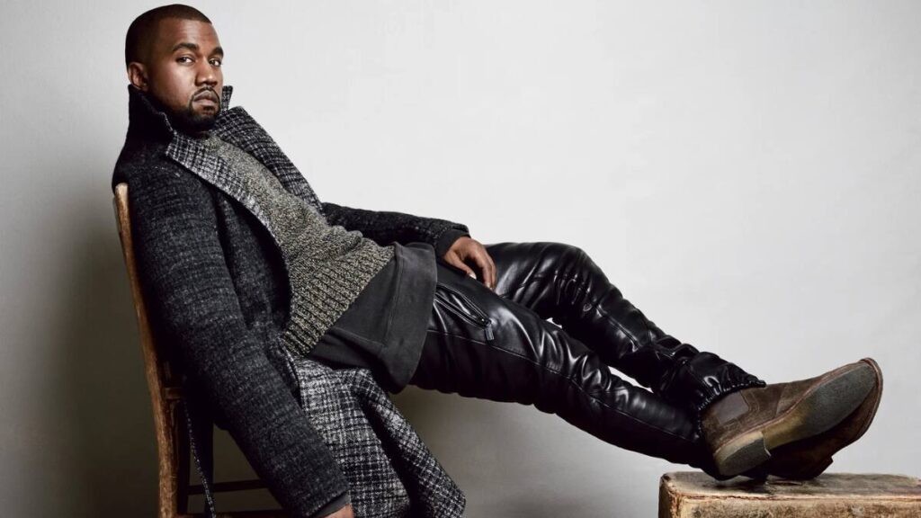 Kanye West Brand Journey illustrated through music, fashion, and cultural milestones — from The College Dropout to Yeezy empire and public controversies