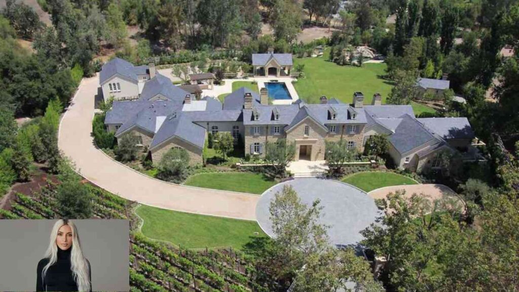 Kim Kardashian asset portfolio featuring her minimalist Hidden Hills mansion