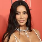 Kim Kardashian in a professional setting, symbolizing her billion-dollar empire and Kim Kardashian brand value