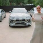 Kim Kardashian’s luxury holdings featuring her Hidden Hills mansion, custom luxury cars, and high-value art collection displayed together.