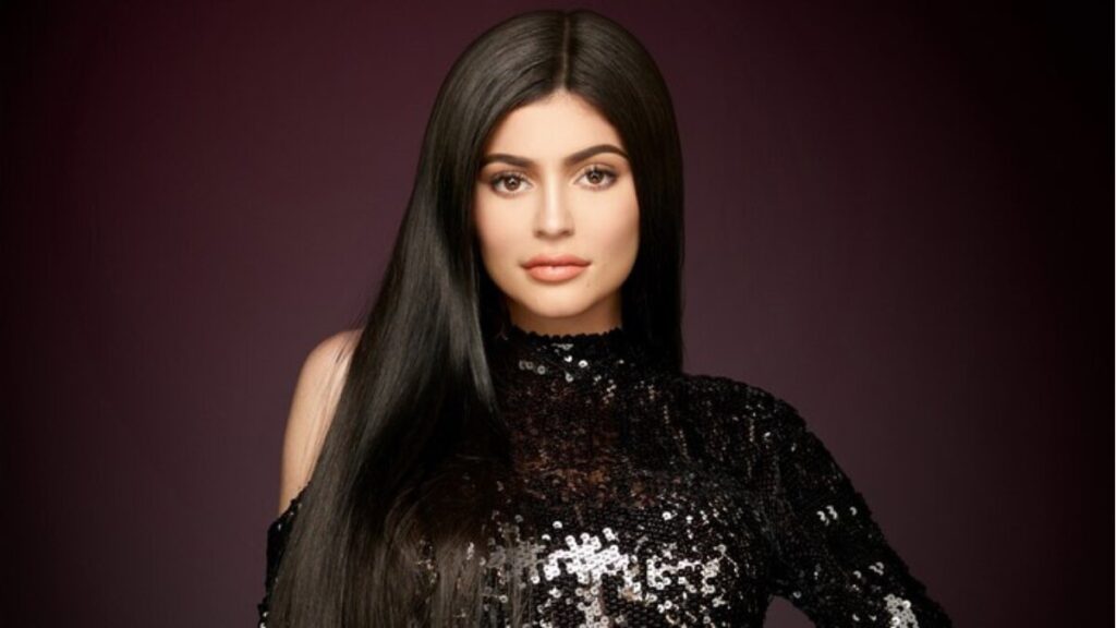 Kylie Jenner Playbook visual concept showing her strategies in celebrity entrepreneurship, digital brand building, and social media influence.