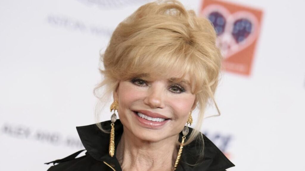 Loni Anderson in a vintage TV role alongside modern social media fan tributes, symbolizing her legacy from TV to TikTok.