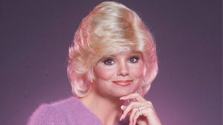 Portrait of Loni Anderson exemplifying her signature Hollywood brand and style.