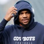 Micah Parsons building his personal brand through early morning solo training session, focused on discipline and consistency.