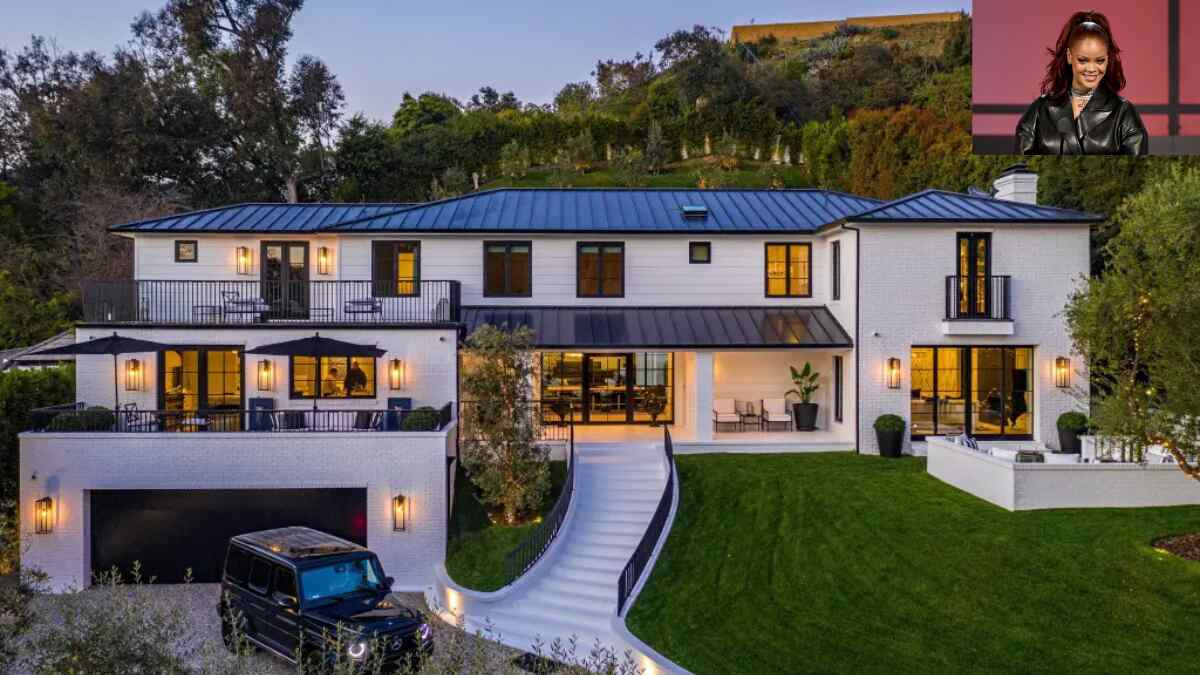 Rihanna Real Estate portfolio featuring her Beverly Hills mansion and Barbados villa