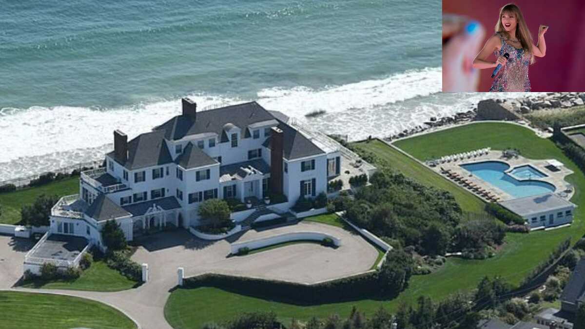Taylor Swift Real Estate portfolio featuring her Nashville mansion, New York City townhouse, and Rhode Island oceanfront home.
