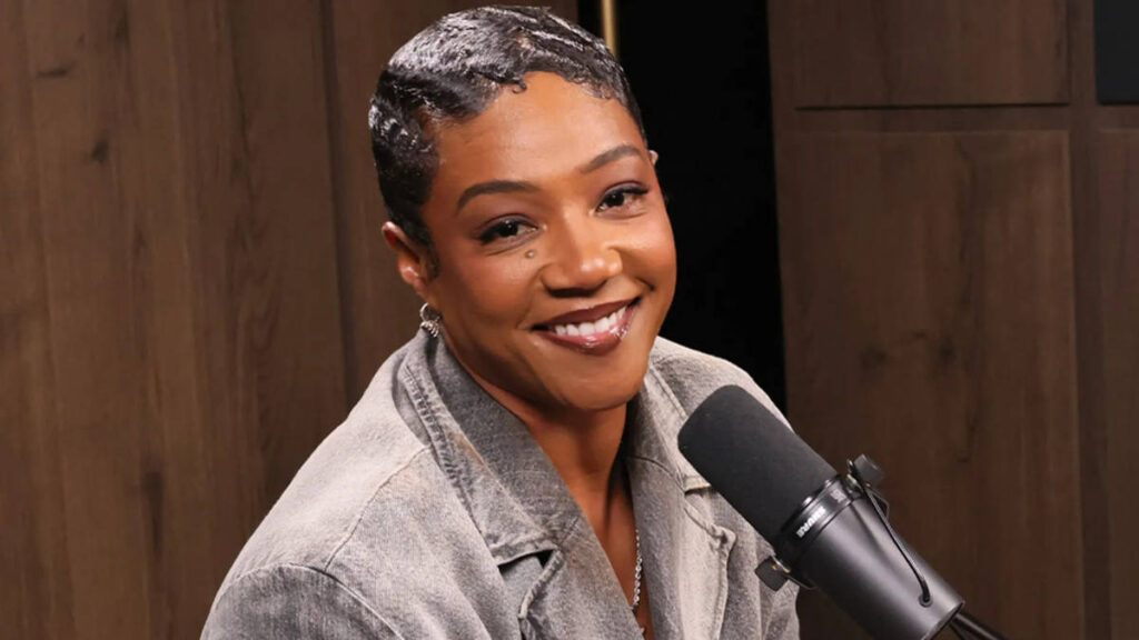 Behind the scenes with Tiffany Haddish on a She Ready Productions film set, supporting emerging talent.