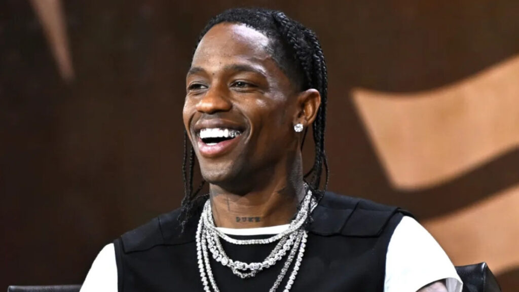 Cactus Jack collaboration products from Travis Scott’s business empire, including sneakers, merch, and brand deals