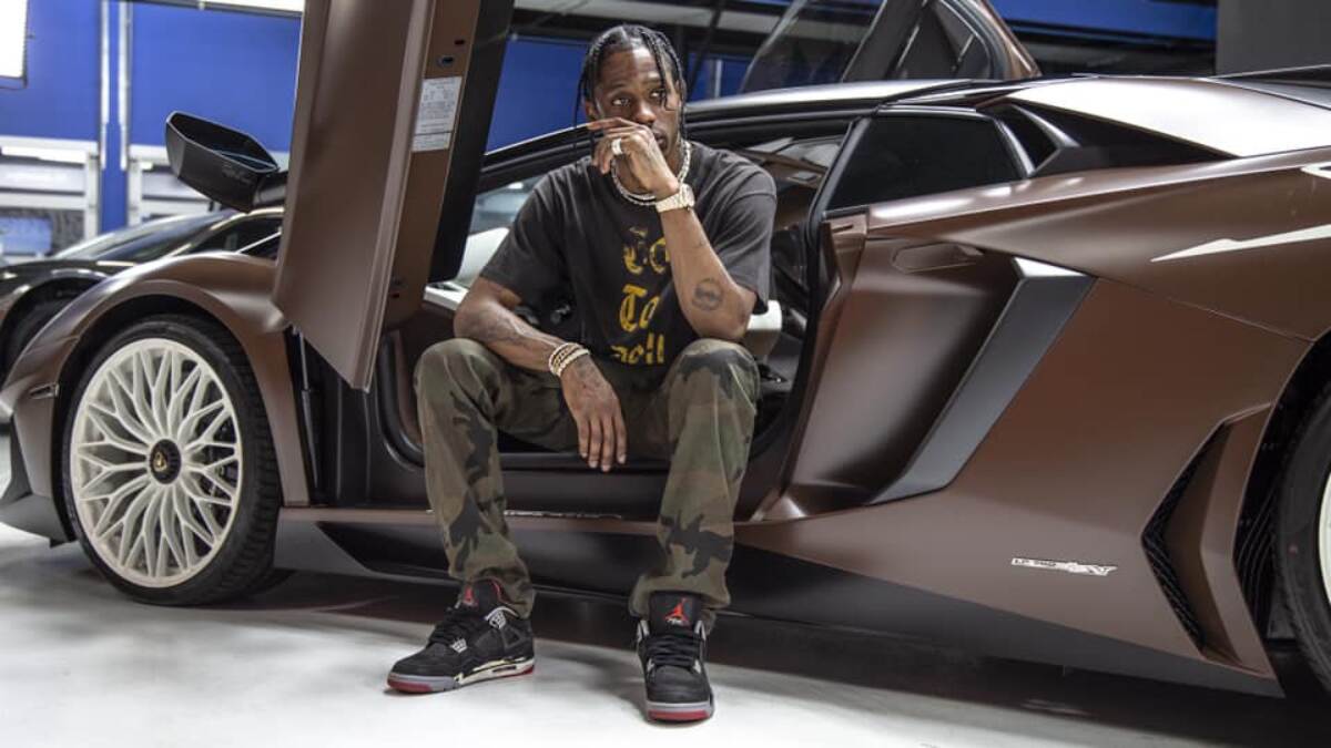 Travis Scott’s luxury portfolio featuring real estate, rare cars, and fashion-forward investments