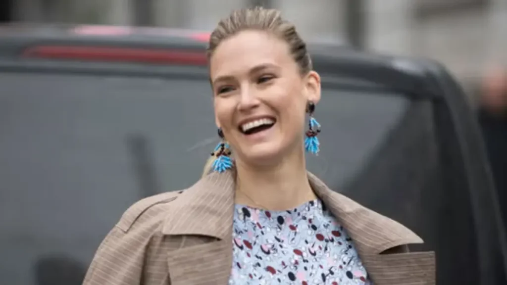 Bar Refaeli Tel Aviv Fashion Week appearance in sustainable Israeli designer outfit, showcasing eco-conscious fashion on the runway with effortless glamour and global style influence.