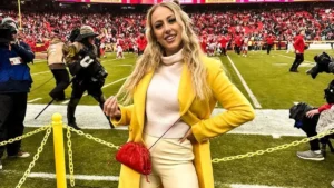 Brittany Mahomes Controversy highlighted on social media after champagne spray celebration