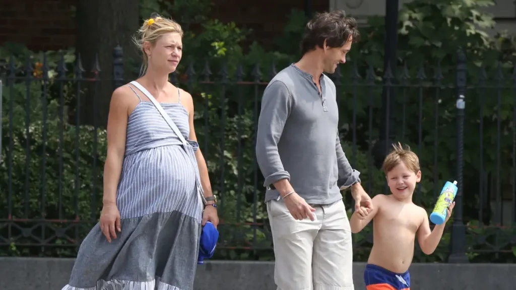 Claire Danes family husband Hugh Dancy with children at private outing