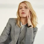 Claire Danes showcasing her iconic fashion style on the red carpet, from minimalistic looks to couture gowns, reflecting her evolution as a Hollywood style icon.