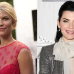 Comparison of Claire Danes and Julianna Margulies: Iconic TV actresses known for their roles in Homeland and The Good Wife.