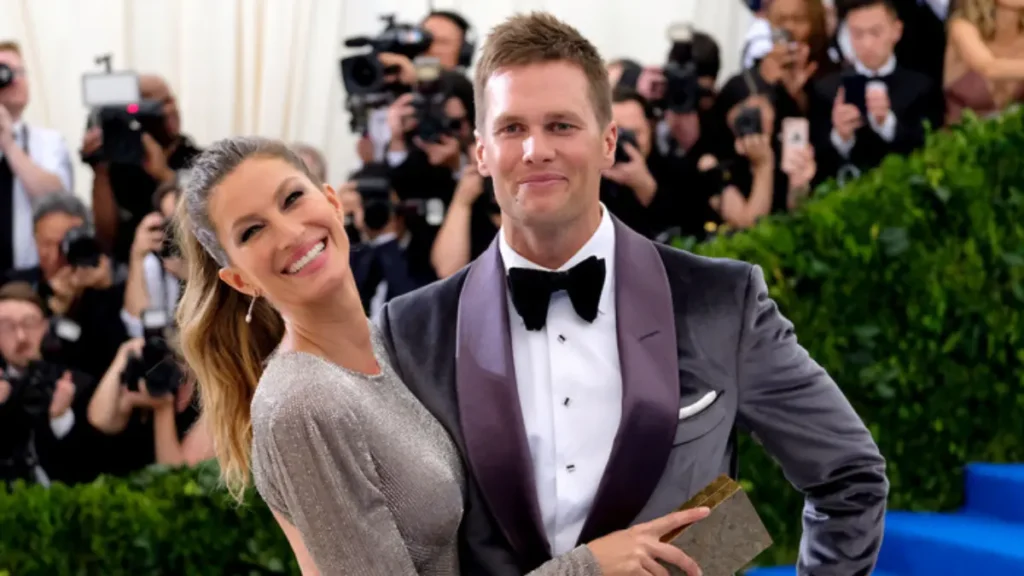 Gisele Bündchen and Tom Brady attending a red carpet event as Hollywood’s power couple