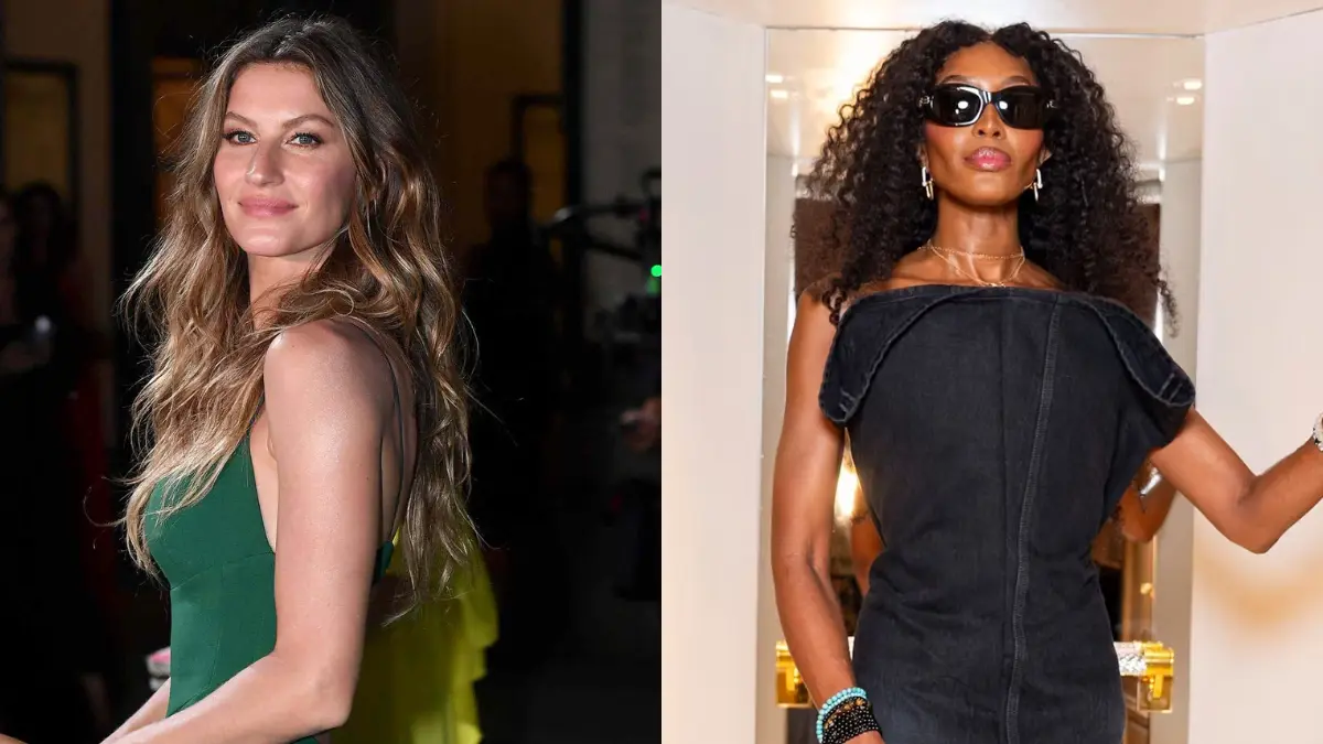 Gisele Bündchen vs Naomi Campbell – iconic supermodels compared in net worth, awards, and fashion legacy.