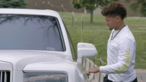 Patrick Mahomes Rolls Royce showcasing his luxury car collection and celebrity lifestyle