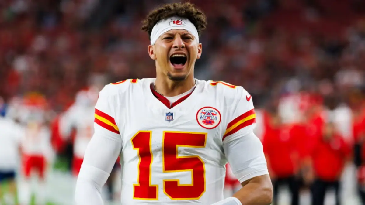 Patrick Mahomes Net Worth breakdown in 2025 showing NFL contract earnings and endorsement income.