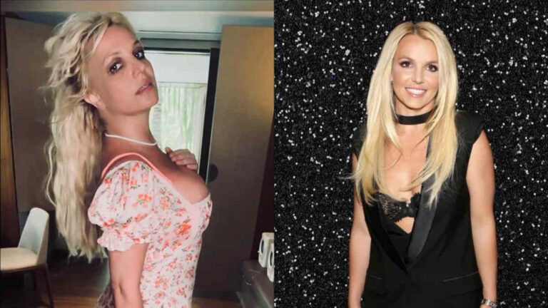 Britney Spears shares vulnerable message about brain damage, soft-lit image