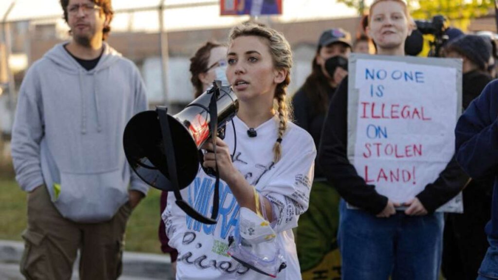 Kat Abughazaleh Supporters Say She’s Being Targeted