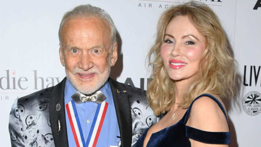 Buzz Aldrin and Anca Faur