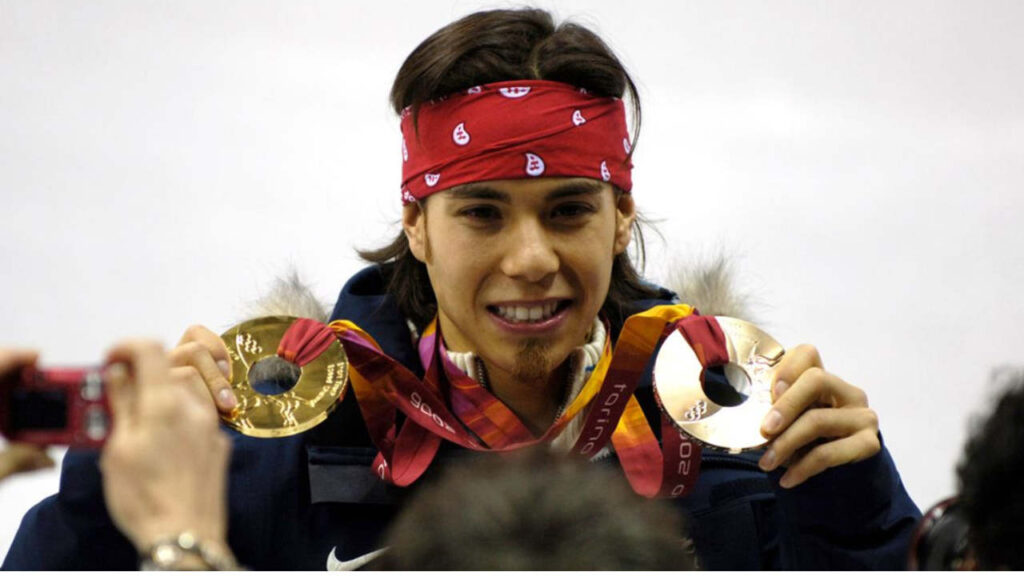 Apolo Ohno Gold Medals