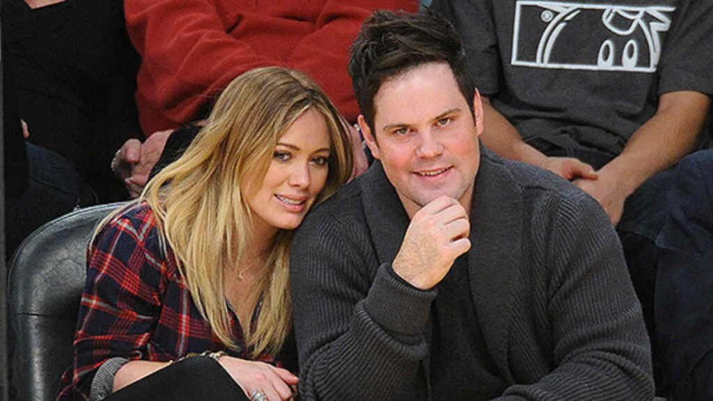 Mike Comrie and Hilary Duff